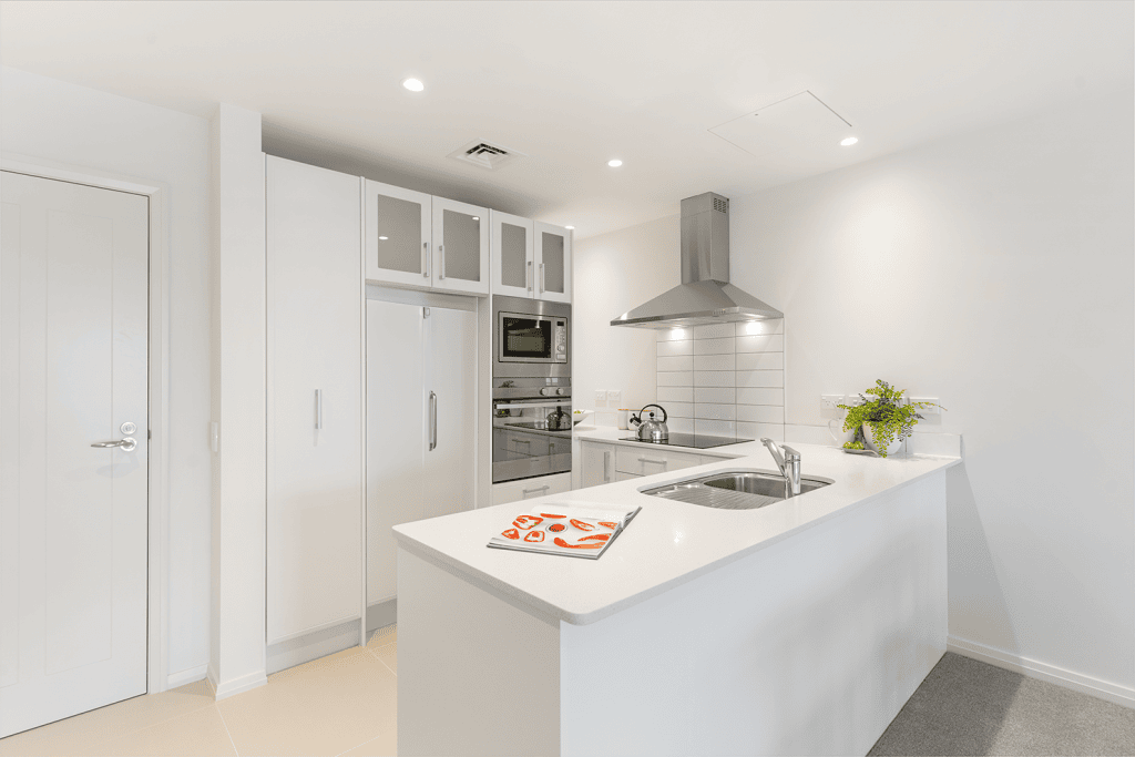 retirement townhouse kitchen