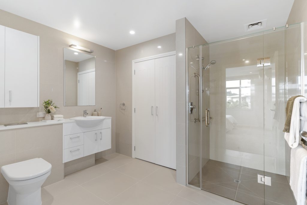 retirement townhouse bathroom