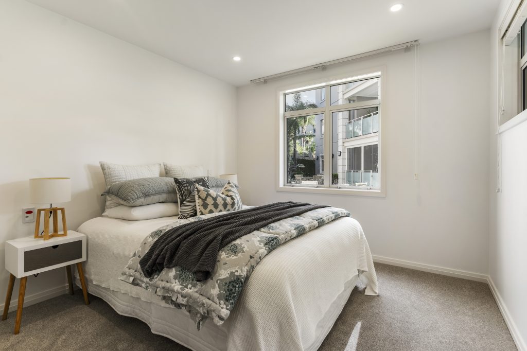 retirement townhouse bedroom