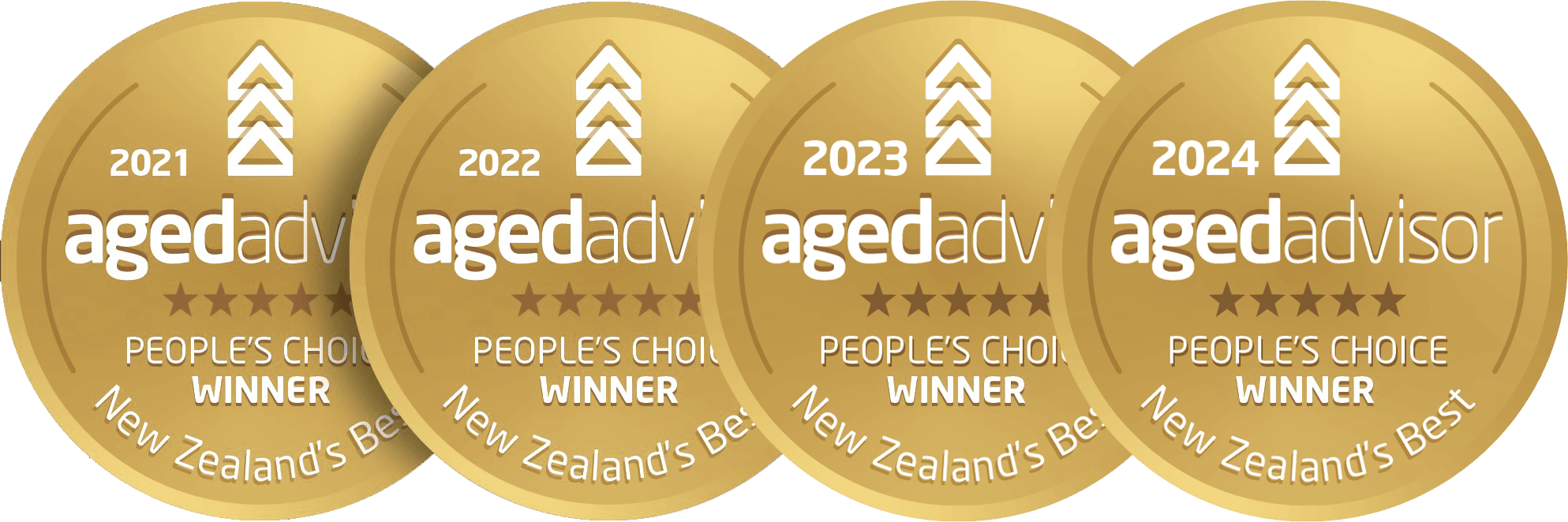 Aged Advisor 4 badges 2024